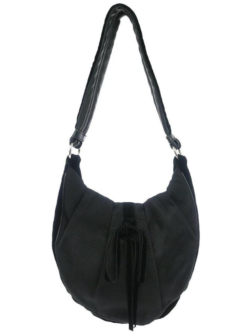 Yves Saint Laurent Black Nylon Rive Gauche Shoulder Bag 119960.212792 155252